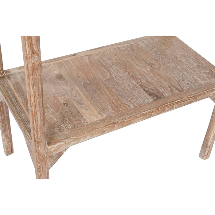 Mobile Aggiuntivo Home ESPRIT Naturale Cristallo Teca Legno Riciclato 75 x 40 x 182 cm