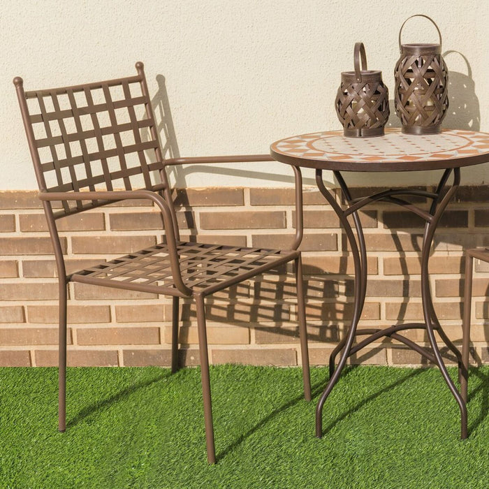 Silla de Jardín Cartago 56 x 60 x 90 cm Hierro