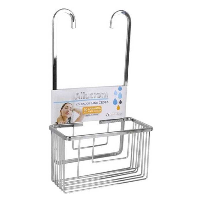 Portaoggetti da Doccia Confortime Alluminio Antiossidante (25 x 12,5 x 44,5 cm)