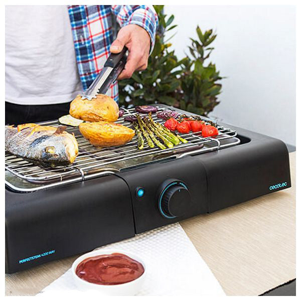 Barbacoa Eléctrica Cecotec PerfectSteak 4200 Way 2400W Acero Inoxidable