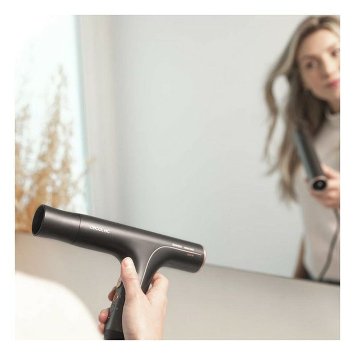 Hairdryer Cecotec IoniCare 6000 Rockstar Soft 1200 W Black Grey