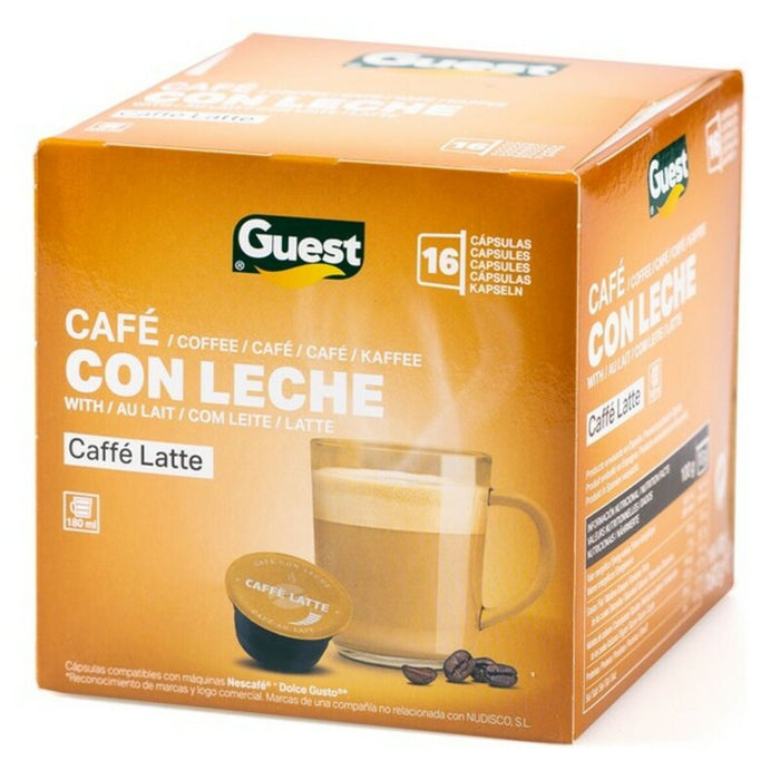 Cápsulas de Café Latte Guest (16 uds)