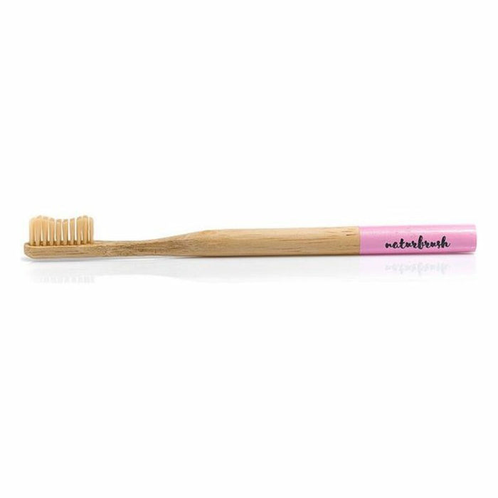 Cepillo de Dientes Naturbrush Cepillo Dental Rosa 1 unidad