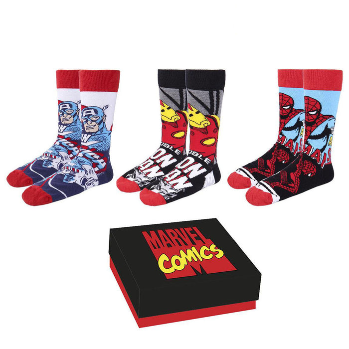 Calcetines Marvel Unisex 3 pares