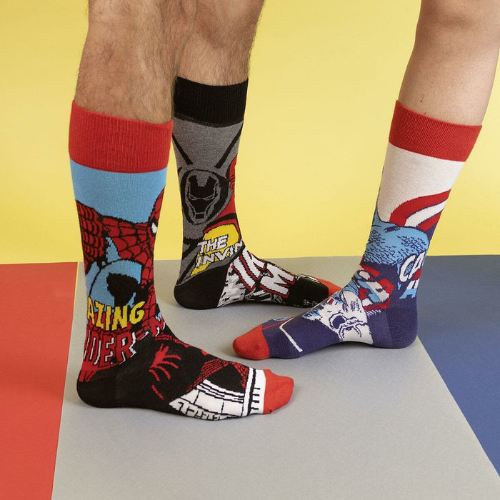 Calcetines Marvel Unisex 3 pares