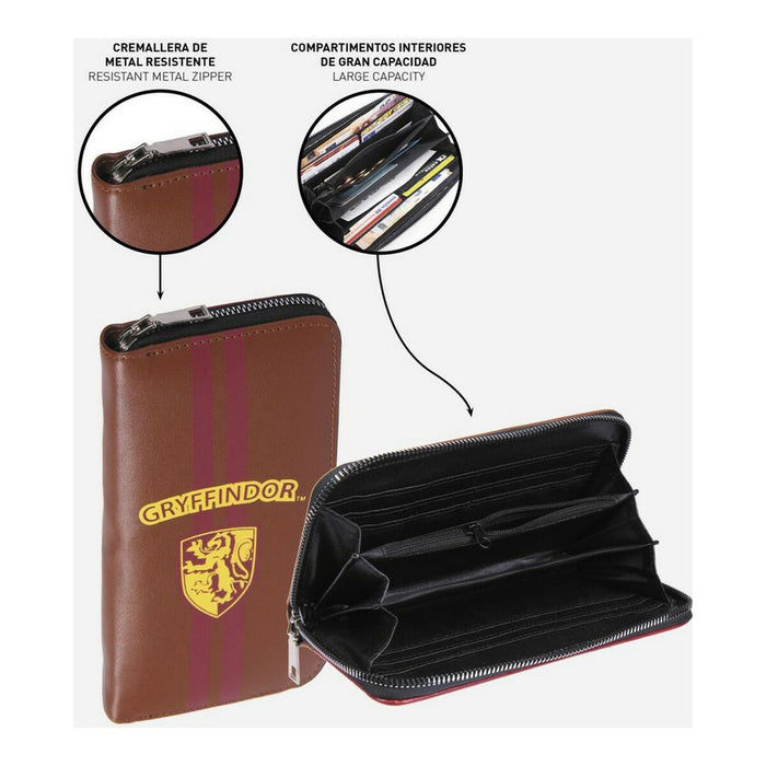 Cartera Harry Potter Gryffindor Marrón