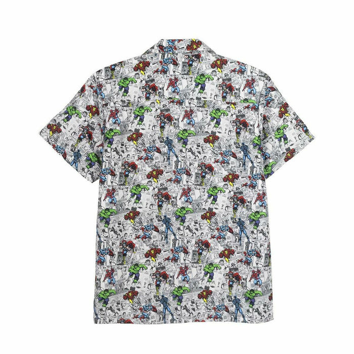 Camisa Marvel Gris claro