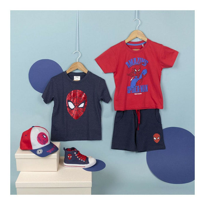 Camiseta de Manga Corta Spiderman