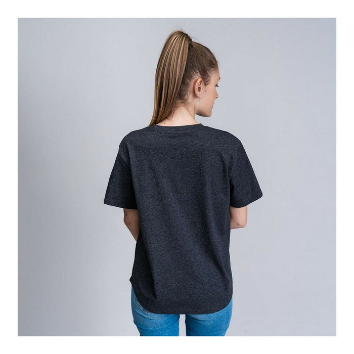 Maglia a Maniche Corte Donna The Mandalorian Nero
