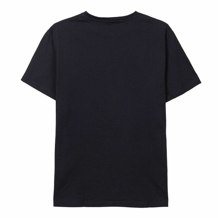Maglia a Maniche Corte Uomo Back to the Future Nero Unisex adulti