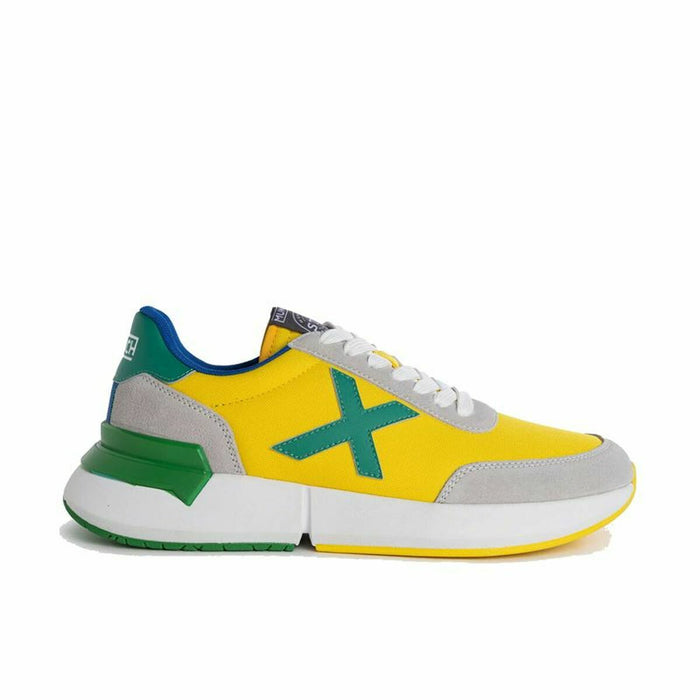 Scarpe Sportive Uomo Munich Versus Mundial Br Giallo