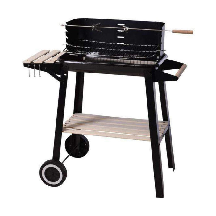 Barbacoa de Carbón con Ruedas (54 x 34 x 6.5 cm)