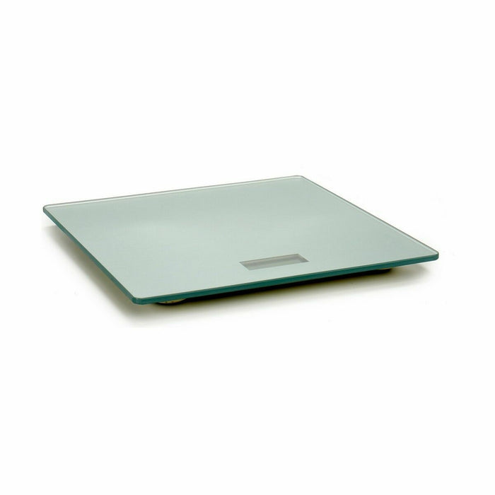 Báscula Digital de Baño Transparente Plateado Cristal Plástico 2,8 x 31 x 31 cm (6 Unidades)