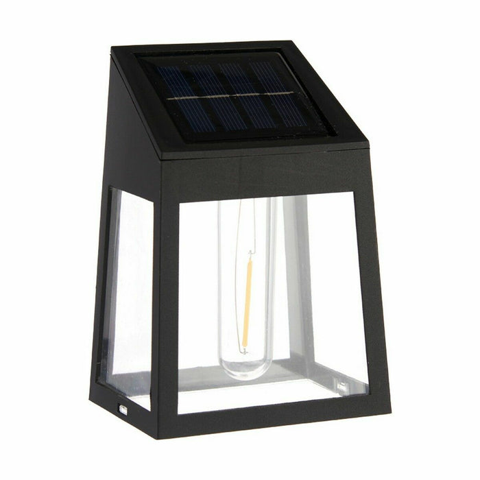 Aplique de Pared Carga solar Cuadrado Negro Plástico (24 Unidades)