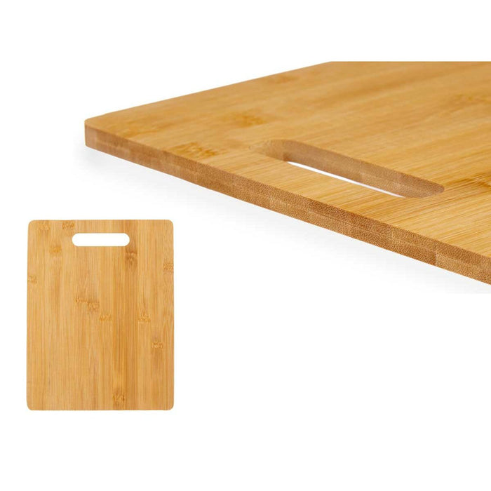 Tabla de cortar Marrón Bambú 30 x 0,9 x 23 cm (12 Unidades)