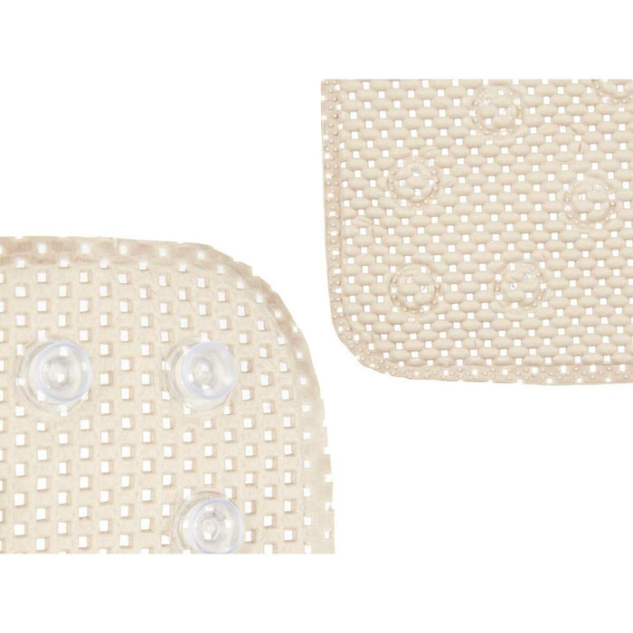 Non-slip Shower Mat Beige PVC 69,3 x 40 x 1 cm (6 Units)