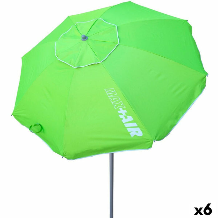 Ombrellone Aktive Verde Alluminio Acciaio 200 x 199 x 200 cm (6 Unità)