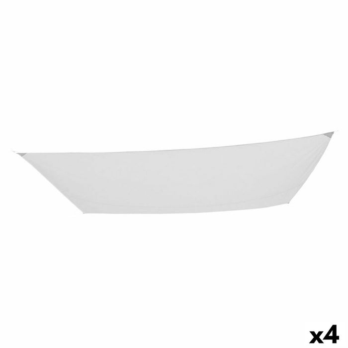 Toldo Aktive Triangular Blanco 300 x 0,5 x 400 cm (4 Unidades)