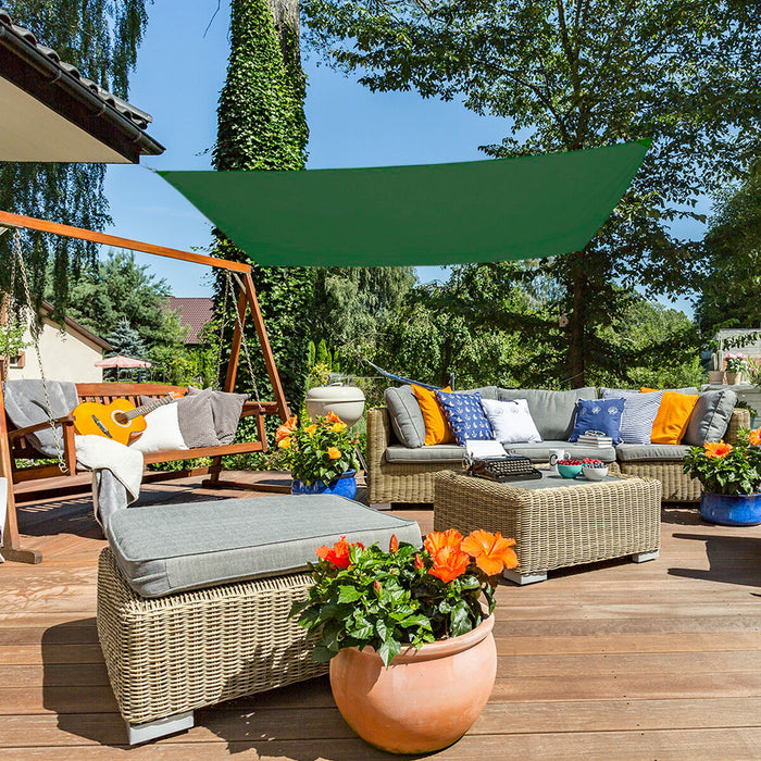 Tenda Aktive Triangolare Verde 300 x 0,5 x 400 cm (4 Unità)