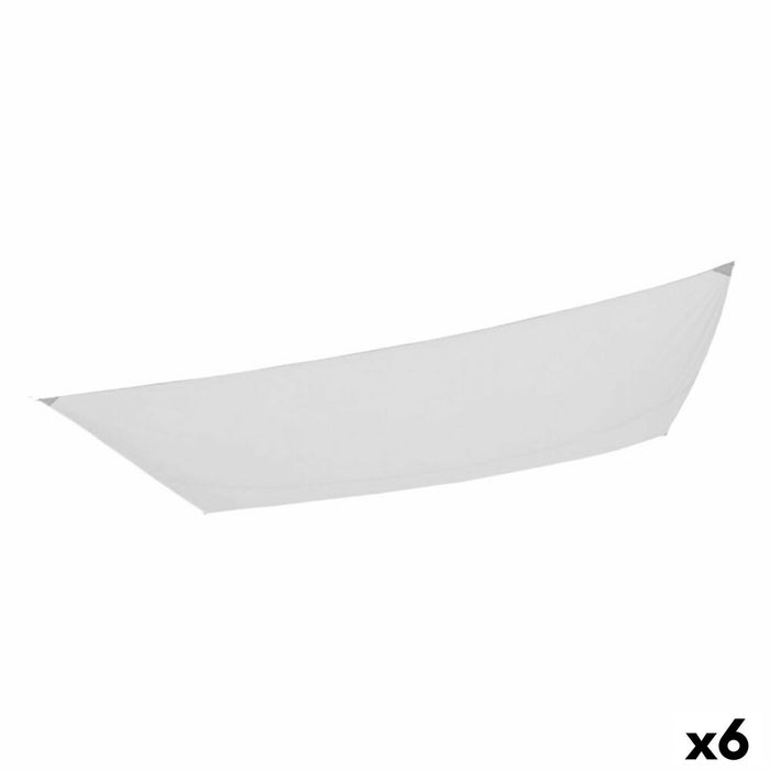 Toldo Aktive Rectangular Blanco 200 x 0,5 x 300 cm (6 Unidades)