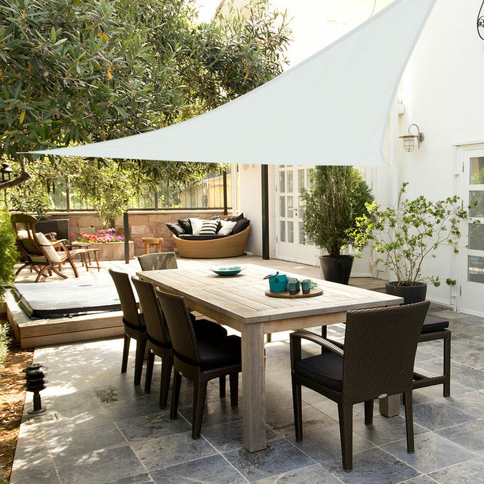 Toldo Aktive Triangular Blanco 500 x 500 cm (4 Unidades)
