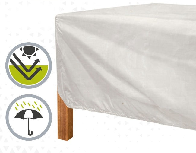 Funda Protectora Aktive Mesas Polietileno 200 x 60 x 130 cm (6 Unidades)