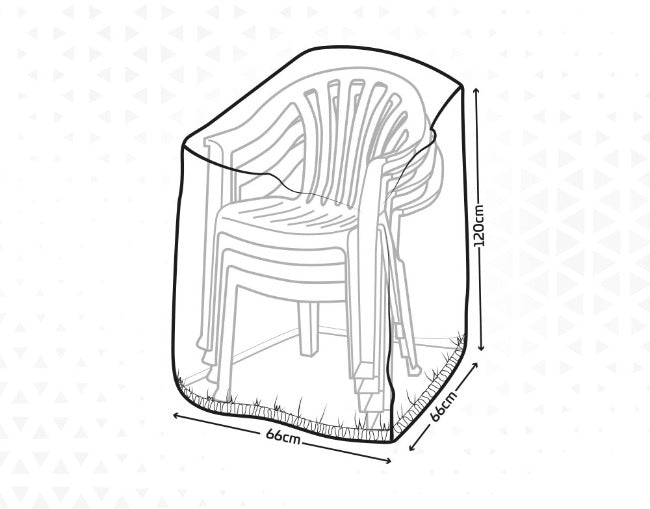 Funda para Silla Aktive Polietileno 66 x 120 x 66 cm (6 Unidades)