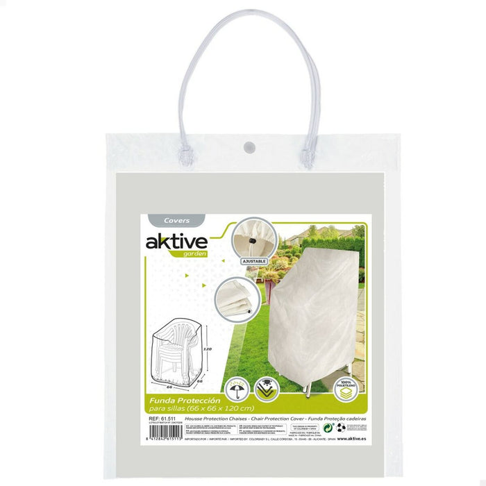 Funda para Silla Aktive Polietileno 66 x 120 x 66 cm (6 Unidades)