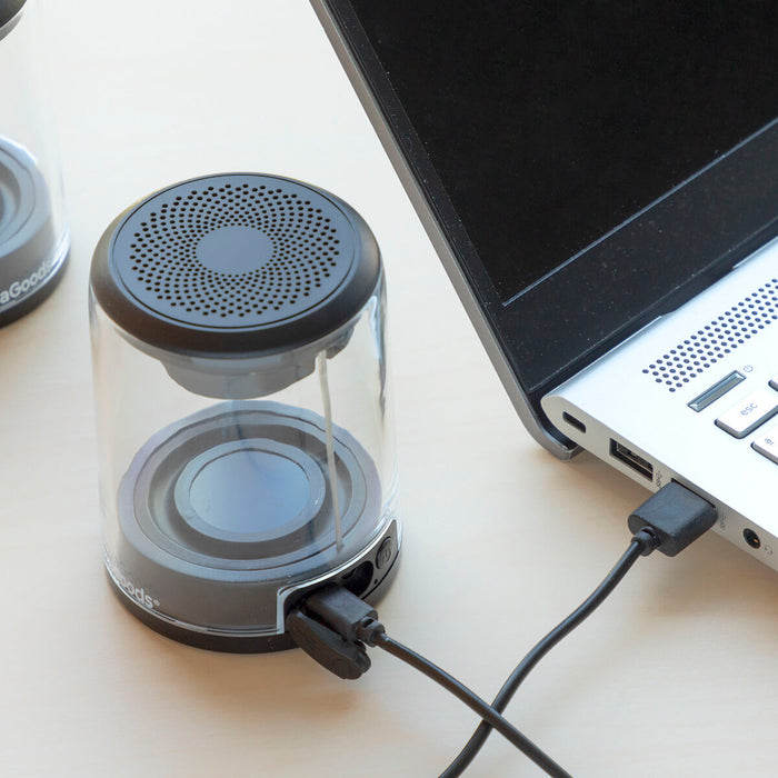 Altoparlanti Senza Fili Ricaricabili Magnetici Waveker InnovaGoods Confezione da 2 unità