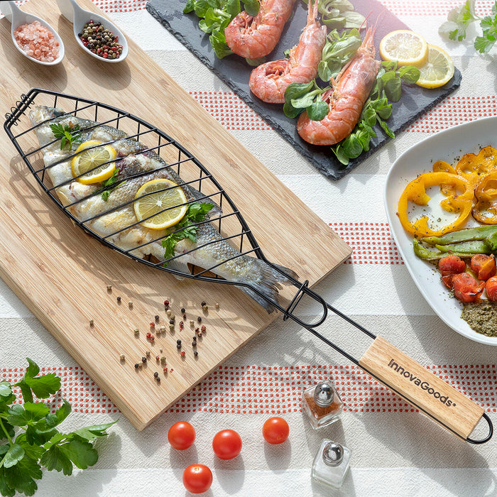 Griglia per Barbecue per Pesce Fisket InnovaGoods