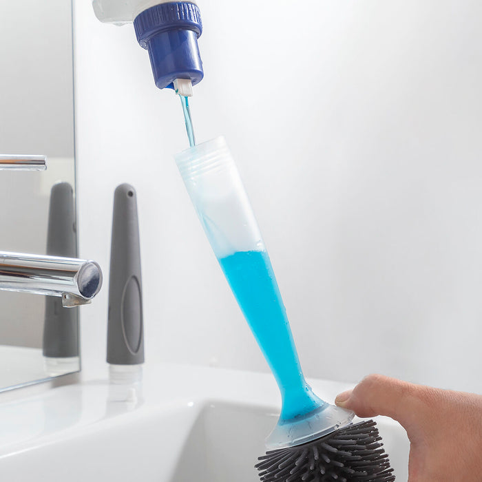 Escobilla de Baño con Dispensador de Jabón Bruilet InnovaGoods